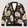 Sleepy Sheep and Pastel Florals for Cozy Autumn Layering and Whimsical Everyday Style All-over Print Knitted Cardigan - 1