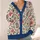 Bohemian Floral Paisley Layers for Casual Spring-to-Fall Outfits and Everyday Wear All-over Print Knitted Cardigan - 4
