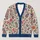 Bohemian Floral Paisley Layers for Casual Spring-to-Fall Outfits and Everyday Wear All-over Print Knitted Cardigan - 1
