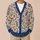 Bohemian Floral Paisley Layers for Casual Spring-to-Fall Outfits and Everyday Wear All-over Print Knitted Cardigan - 6