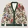 Vintage Cardinal and Robin Holiday Foliage for Cozy Autumn Winter Layering Style All-over Print Knitted Cardigan - 1