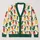 Colorful Christmas Light Bulbs for Festive Holiday Gatherings and Cozy Family Style All-over Print Knitted Cardigan - 1