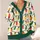Colorful Christmas Light Bulbs for Festive Holiday Gatherings and Cozy Family Style All-over Print Knitted Cardigan - 4