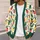 Colorful Christmas Light Bulbs for Festive Holiday Gatherings and Cozy Family Style All-over Print Knitted Cardigan - 5