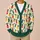 Colorful Christmas Light Bulbs for Festive Holiday Gatherings and Cozy Family Style All-over Print Knitted Cardigan - 6