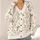 Watercolor Hummingbird Floral Elegance for Vacation Dates and Everyday Layering Women All-over Print Knitted Cardigan - 4
