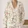 Watercolor Hummingbird Floral Elegance for Vacation Dates and Everyday Layering Women All-over Print Knitted Cardigan - 2