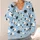 Playful Sheep Motifs for Cozy Holiday Layering and Casual Everyday Wear for Women All-over Print Knitted Cardigan - 4