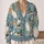 Whimsical Cat Garden Motifs for Cozy Autumn Layering and Relaxed Everyday Feline Lover Style All-over Print Knitted Cardigan - 2
