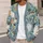 Whimsical Cat Garden Motifs for Cozy Autumn Layering and Relaxed Everyday Feline Lover Style All-over Print Knitted Cardigan - 5