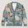 Whimsical Cat Garden Motifs for Cozy Autumn Layering and Relaxed Everyday Feline Lover Style All-over Print Knitted Cardigan - 1