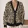 Paisley Skull Motifs for Autumn Vacations and Casual Layering, Women's Style All-over Print Knitted Cardigan - 2