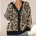 Paisley Skull Motifs for Autumn Vacations and Casual Layering, Women's Style All-over Print Knitted Cardigan - 4