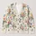 Mason Jar Wildflower Blooms for Spring Vacation Layering and Casual Everyday Style All-over Print Knitted Cardigan - 1