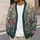 Colorful Wildflower Meadow Blooms for Autumn Vacation Layering and Everyday Women's Style All-over Print Knitted Cardigan - 5
