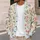 Pastel Floral Botanical Blooms for Spring Holidays and Romantic Garden Weekend Wear All-over Print Knitted Cardigan - 5