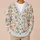 Pastel Floral Botanical Blooms for Spring Holidays and Romantic Garden Weekend Wear All-over Print Knitted Cardigan - 6