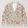 Pastel Floral Botanical Blooms for Spring Holidays and Romantic Garden Weekend Wear All-over Print Knitted Cardigan - 1