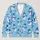 Blue Snowman Holiday Cheer for Winter Outings, Vacations, and Cozy Seasonal Gatherings All-over Print Knitted Cardigan - 1