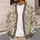 Vintage Cream Chrysanthemum Blooms For Cozy Winter Gatherings And Everyday Elegance All-over Print Knitted Cardigan - 5
