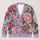 Lavender Peony Blooms for Spring Vacation and Date Days, Feminine Floral Style for Women All-over Print Knitted Cardigan - 1