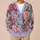 Lavender Peony Blooms for Spring Vacation and Date Days, Feminine Floral Style for Women All-over Print Knitted Cardigan - 6