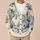 Blue Pumpkin Floral Fall Garden Motif for Cozy Autumn Layering and Women’s Gifts All-over Print Knitted Cardigan - 6