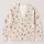 Cream Daisy Polka Dot Motif for Spring Vacations, Date Nights, and Everyday Layering All-over Print Knitted Cardigan - 1