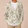 Songbirds and Botanical Branches for Cottagecore Layering and Everyday Nature Style All-over Print Knitted Cardigan - 6
