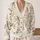 Songbirds and Botanical Branches for Cottagecore Layering and Everyday Nature Style All-over Print Knitted Cardigan - 2