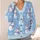 Whimsical Snowmen in Lavender Hats for Cozy Holiday Layering and Winter Cheer Style All-over Print Knitted Cardigan - 4