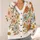 Colorful Bohemian Daisy Blooms for Relaxed Everyday Layering and Weekend Garden Style All-over Print Knitted Cardigan - 4
