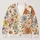 Colorful Bohemian Daisy Blooms for Relaxed Everyday Layering and Weekend Garden Style All-over Print Knitted Cardigan - 1