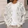Lavender Wildflower Sprigs for Cottage Garden Style and Everyday Layering for Women All-over Print Knitted Cardigan - 5