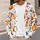 Colorful Whimsical Halloween Cats Pumpkins and Ghosts for Cozy Fall Layering Women All-over Print Knitted Cardigan - 5
