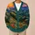 Colorful Mountain Meadow Sunset Scene for Relaxed Weekend Layering and Nature Lovers All-over Print Knitted Cardigan - 6