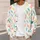 Colorful Paperclip Motifs for Creative Casual Layering and Office Style for Modern Women All-over Print Knitted Cardigan - 5