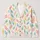 Colorful Paperclip Motifs for Creative Casual Layering and Office Style for Modern Women All-over Print Knitted Cardigan - 1