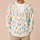 Colorful Paperclip Motifs for Creative Casual Layering and Office Style for Modern Women All-over Print Knitted Cardigan - 6
