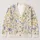 Pastel Wildflower Meadow Blooms for Relaxed Weekend Layering and Women’s Style All-over Print Knitted Cardigan - 1