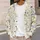 Pastel Wildflower Meadow Blooms for Relaxed Weekend Layering and Women’s Style All-over Print Knitted Cardigan - 5