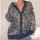 Vintage Paisley Floral Motifs for Bohemian Layering and Everyday Weekend Outfits for Women All-over Print Knitted Cardigan - 4