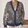 Vintage Paisley Floral Motifs for Bohemian Layering and Everyday Weekend Outfits for Women All-over Print Knitted Cardigan - 2