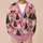 Pink Christmas Trees Snowflakes and Bows for Cozy Holiday Gatherings and Festive Parties All-over Print Knitted Cardigan - 6