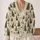 Evergreen Tree Motifs For Cozy Holiday Gatherings And Winter Layering For Women At Home All-over Print Knitted Cardigan - 2