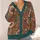 Vintage Botanical Florals for Relaxed Autumn Layering and Everyday Bohemian Style Lovers All-over Print Knitted Cardigan - 4
