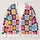 Colorful Daisy Checkerboard Style for Cheerful Everyday Layering and Weekend Travel Wear All-over Print Knitted Cardigan - 1