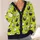 Sheep Farm Friends for Casual Countryside Layering and Cozy Everyday Style for Women All-over Print Knitted Cardigan - 4