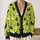 Sheep Farm Friends for Casual Countryside Layering and Cozy Everyday Style for Women All-over Print Knitted Cardigan - 2