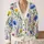 Wildflower Meadow Blooms for Relaxed Everyday Layering, Garden Walks, and Casual Style All-over Print Knitted Cardigan - 2